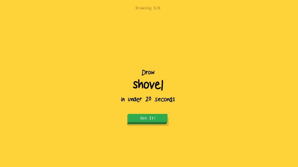 Quick, Draw! game screenshot