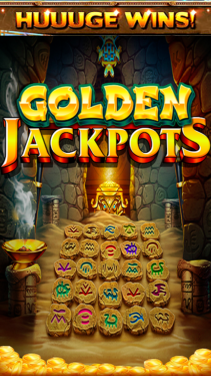 Slots! Azetc Gold Treasures Vegas Slot machines Captura de pantalla 0