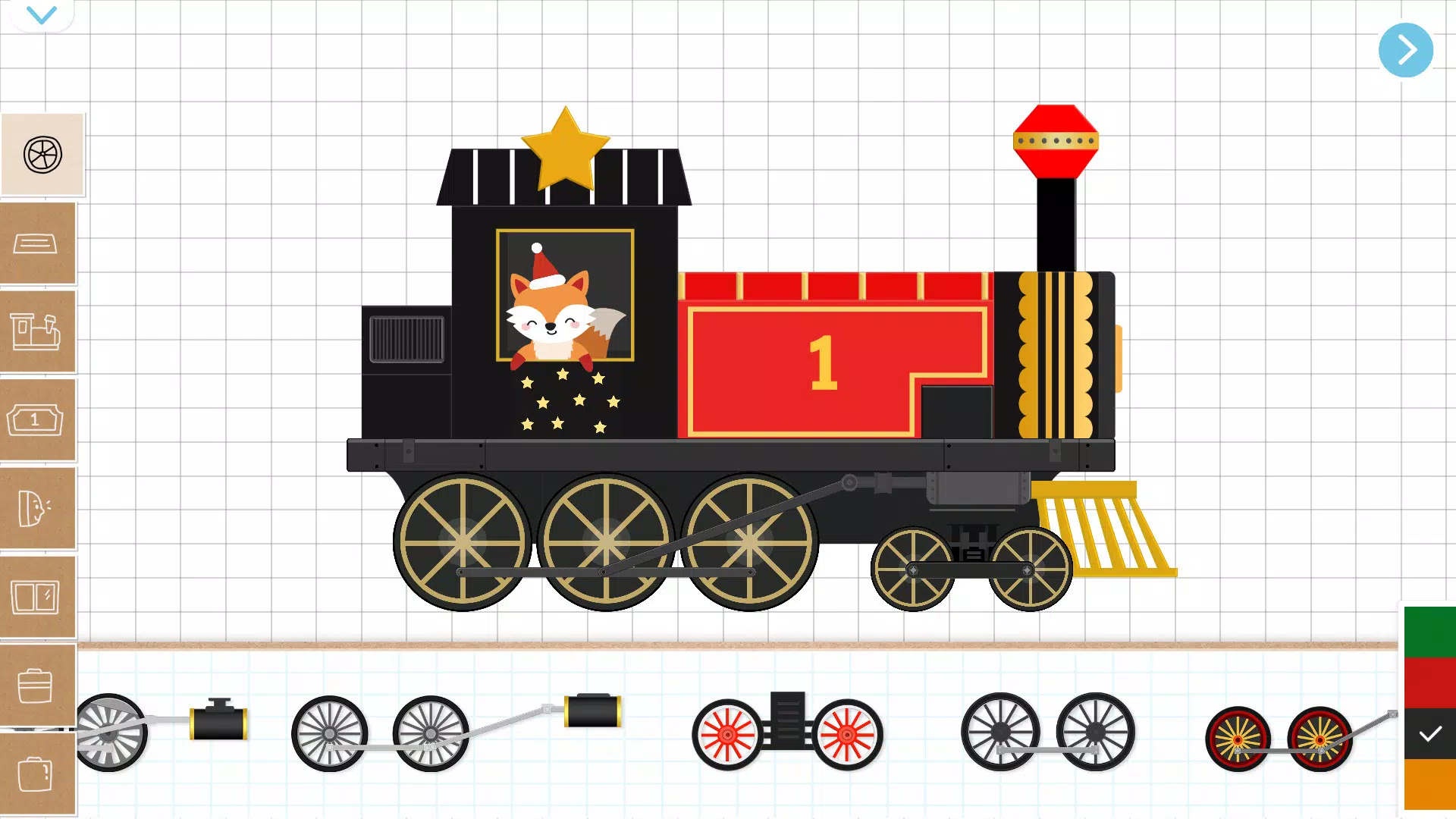 Christmas Train Game For Kids Ekran Görüntüsü 2
