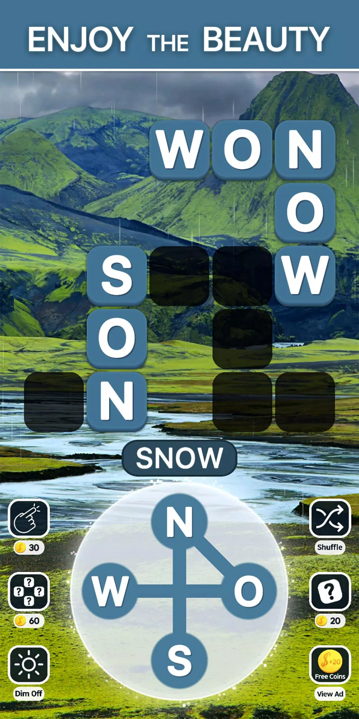Word Swipe World Tour Connect Captura de pantalla 3