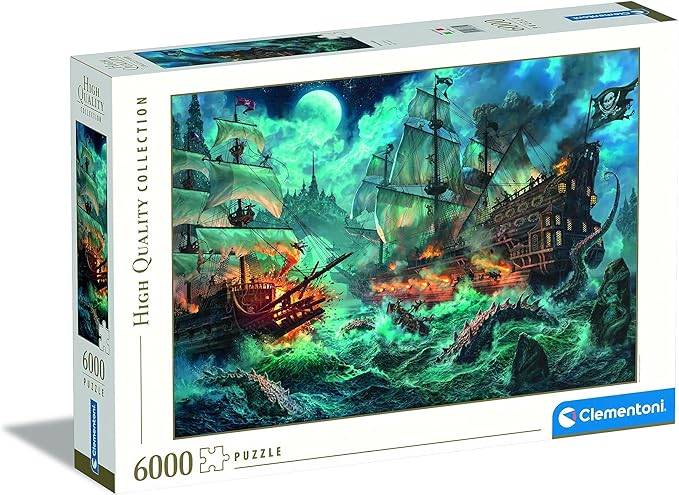 Pirate battle 6000 piece puzzle