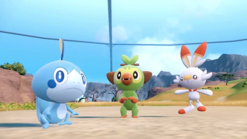 Inizi di Gen 8 Sobble, Grookey e Scorbunny in Pokémon Scarlet & Violet