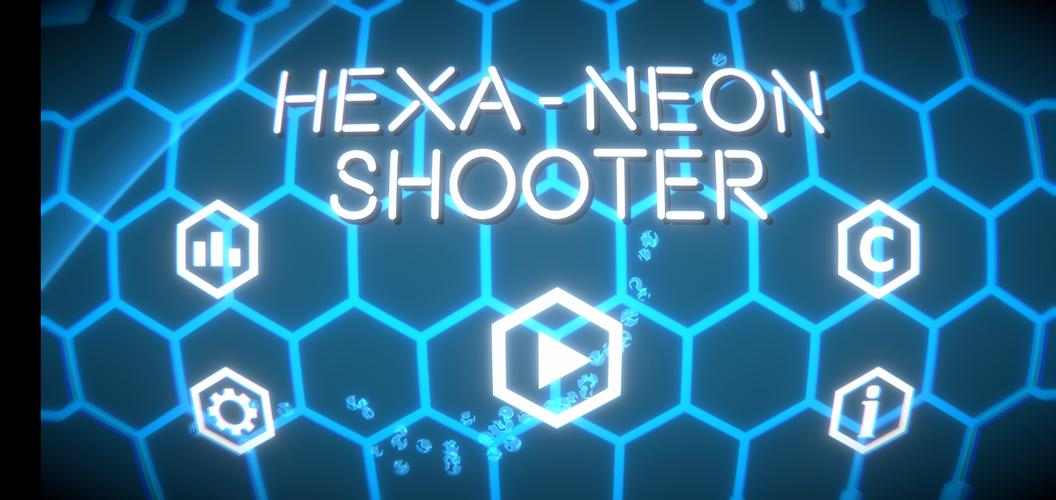 Hexa-Neon Shooter Zrzut ekranu 2