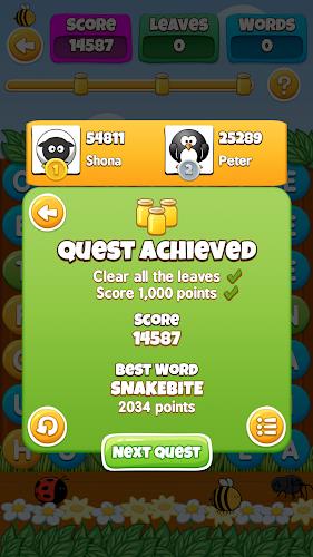 WordBuzz: The Honey Quest Ekran Görüntüsü 3