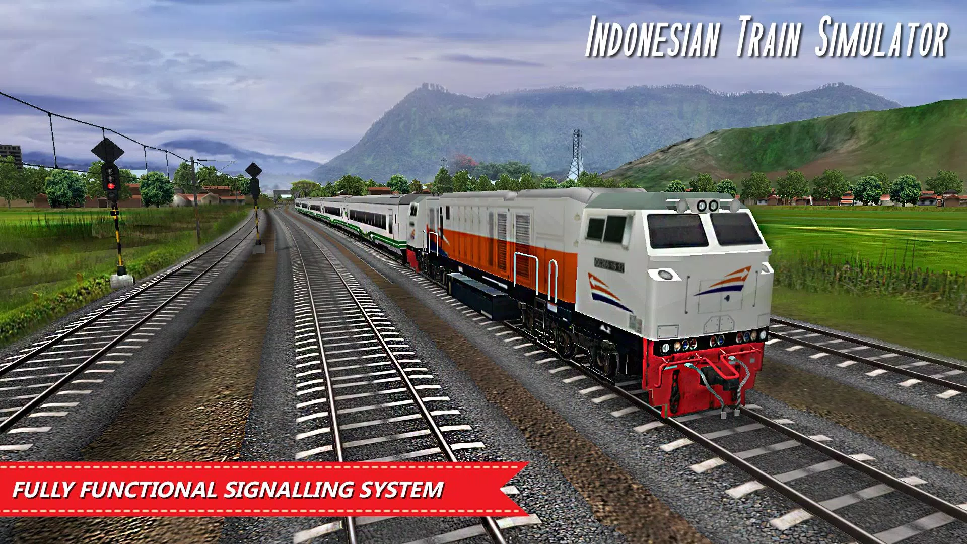Indonesian Train Sim: Game Captura de pantalla 3