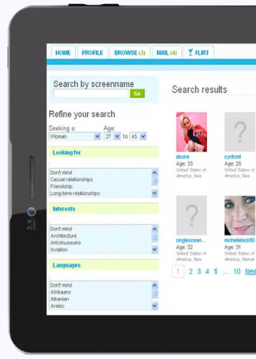 Free Dating Site Capture d'écran 1