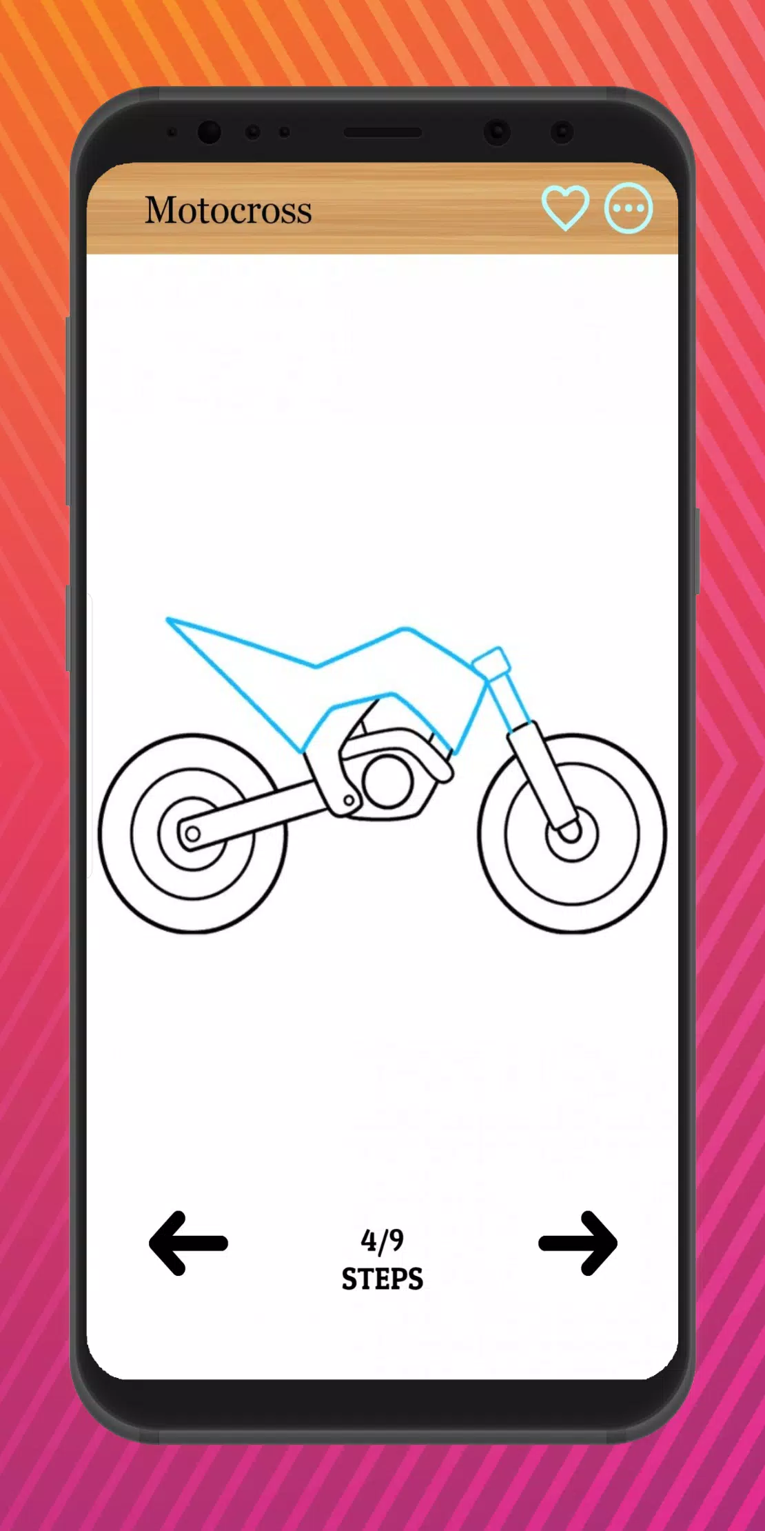 How to Draw Motorcycle スクリーンショット 1