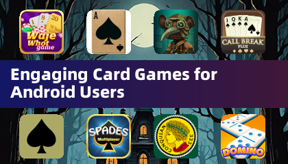 Juegos de cartas atractivos para usuarios de Android