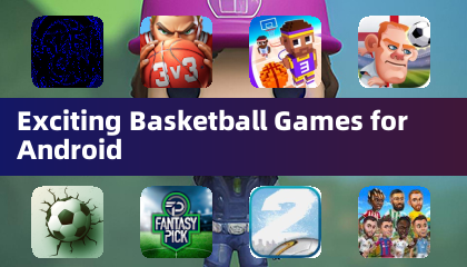 Juegos de baloncesto emocionantes para Android