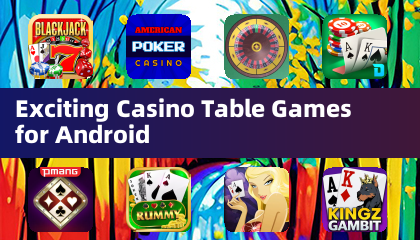 Emocionantes juegos de mesa de casino para Android