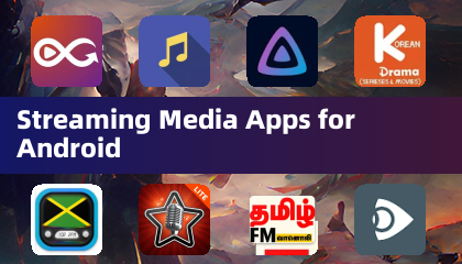 Aplicaciones de transmisión de medios para Android