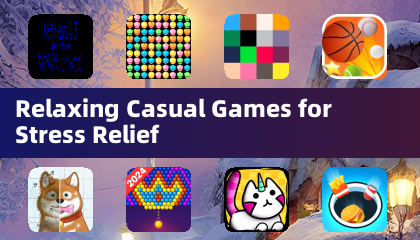 Juegos Casuales Relajantes para Aliviar el Estrés