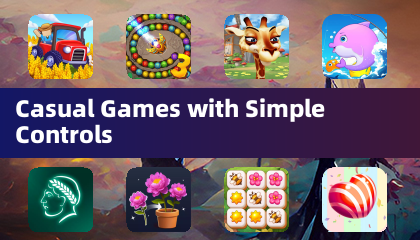Casual Games with Simple Controls