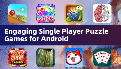 Engaging Single Player Puzzle Games for Android
