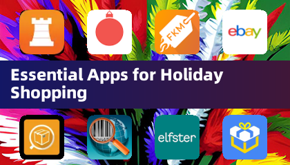 ホリデーショッピングで必須のアプリ
