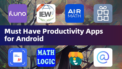 Debe tener aplicaciones de productividad para Android