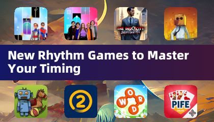 리듬 게임으로 타이밍을 완벽하게 다루세요