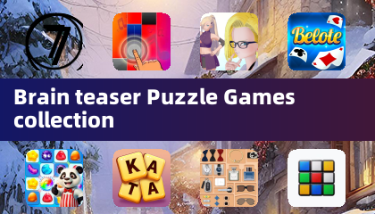 Collection de jeux de réflexion et de puzzles