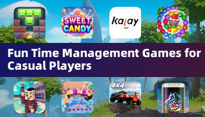 Jeux de gestion du temps amusants pour les joueurs occasionnels