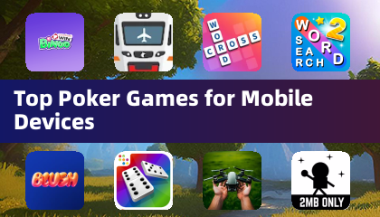 Meilleurs jeux de poker pour appareils mobiles