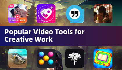 Outils vidéo populaires pour le travail créatif