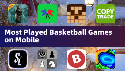 Les jeux de basket-ball les plus joués sur mobile