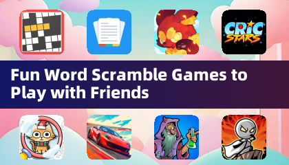 Jeux de mots mélangés amusants à jouer avec des amis