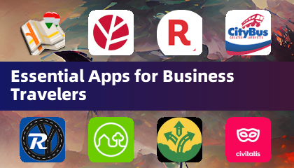 Applications essentielles pour les voyageurs d'affaires