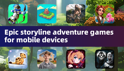 Jeux d'aventure narratifs époustouflants pour appareils mobiles