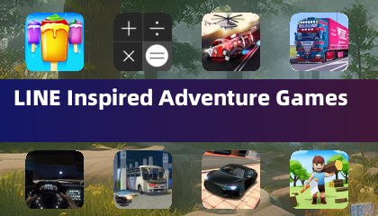 Jeux d'aventure inspirés par LINE