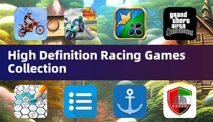Collection de jeux de course en haute définition