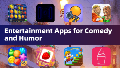 コメディとユーモア向けのエンターテインメントアプリ