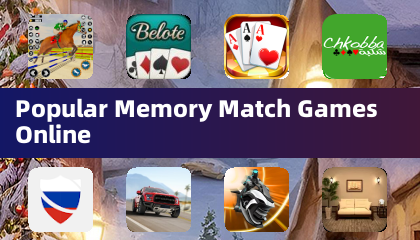 Juegos populares de memoria de coincidencia en línea