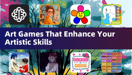 Künstlerische Spiele, die Ihre künstlerischen Fähigkeiten verbessern