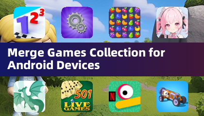 Collection de jeux de fusion pour appareils Android