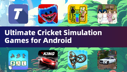Ultrarealistische Cricket-Simulations-Spiele für Android