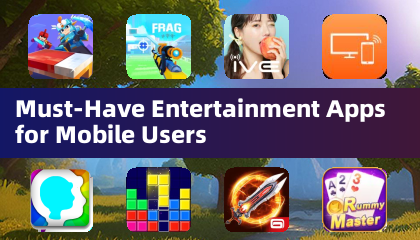 Applications de divertissement indispensables pour les utilisateurs mobiles